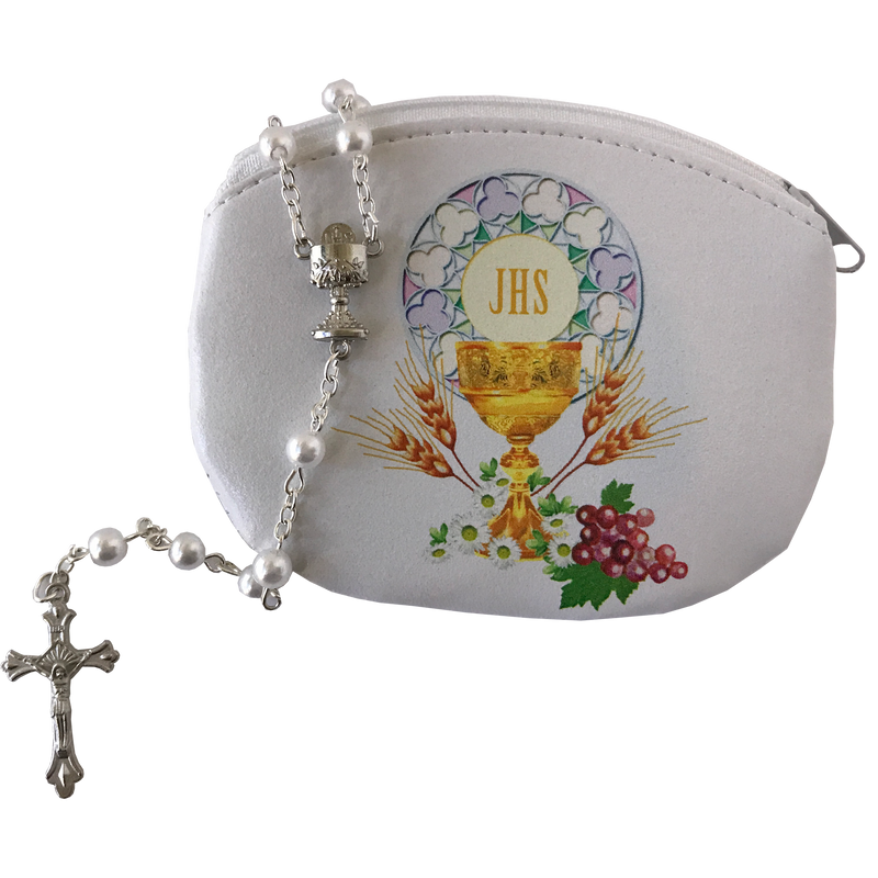 COMM ROSARY & POUCH SET GIRL