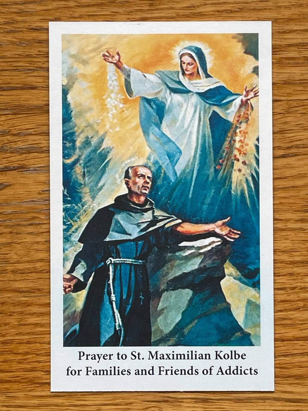 PRAYER TO ST MAX KOLBE ADDICTS