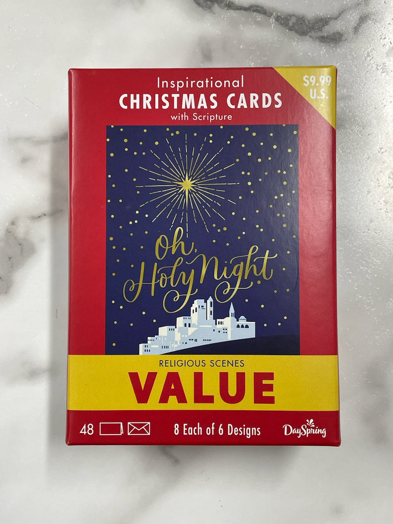 48CT RELIGIOUS SCENES BOXED