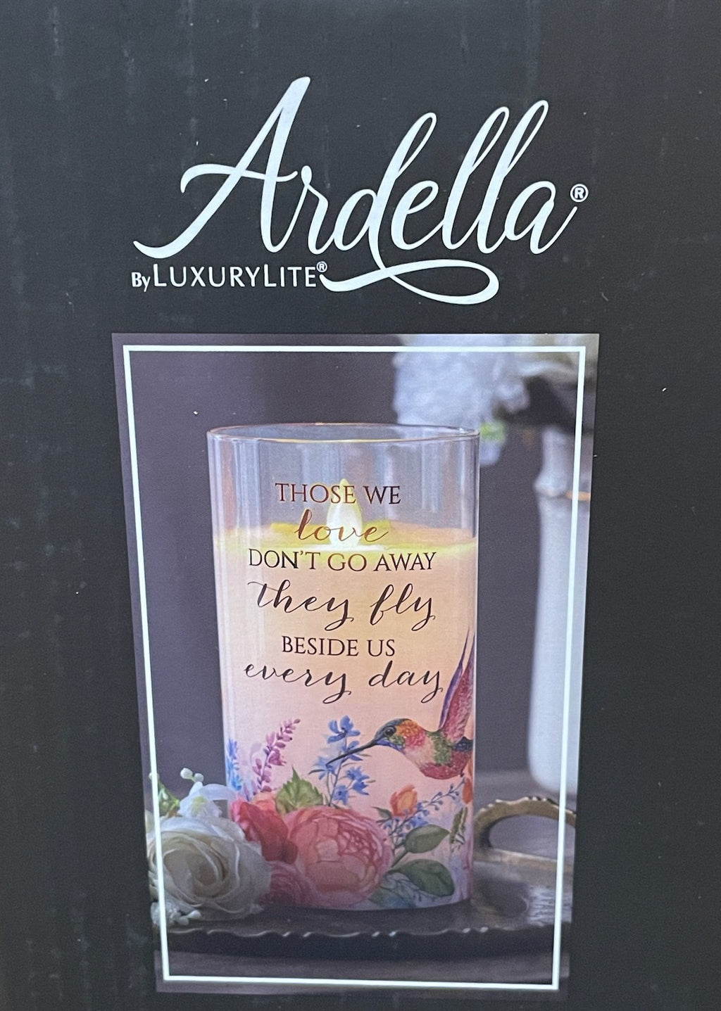 MEMORIAL LED WAX PILLAR CANDLE