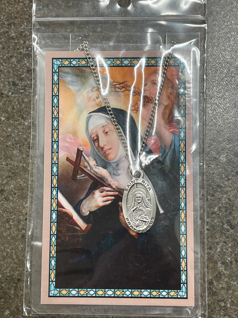 ST RITA PRAYER CARD SET