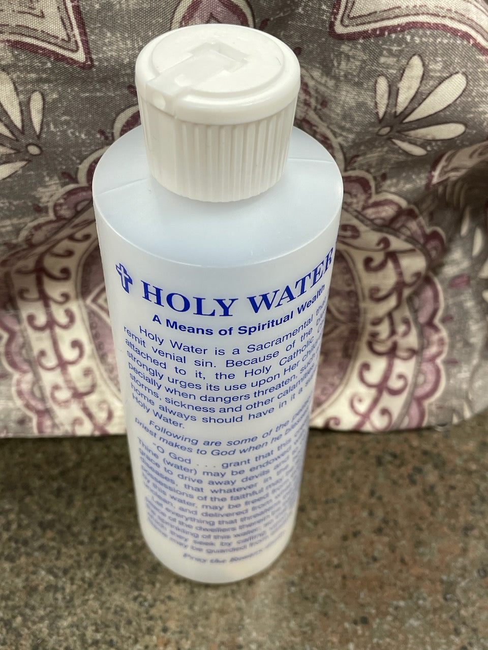 HOLY WATER BOTTLE ST MIKE