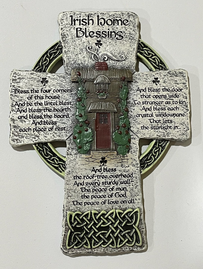 IRISH HOME BLESSING CROSS