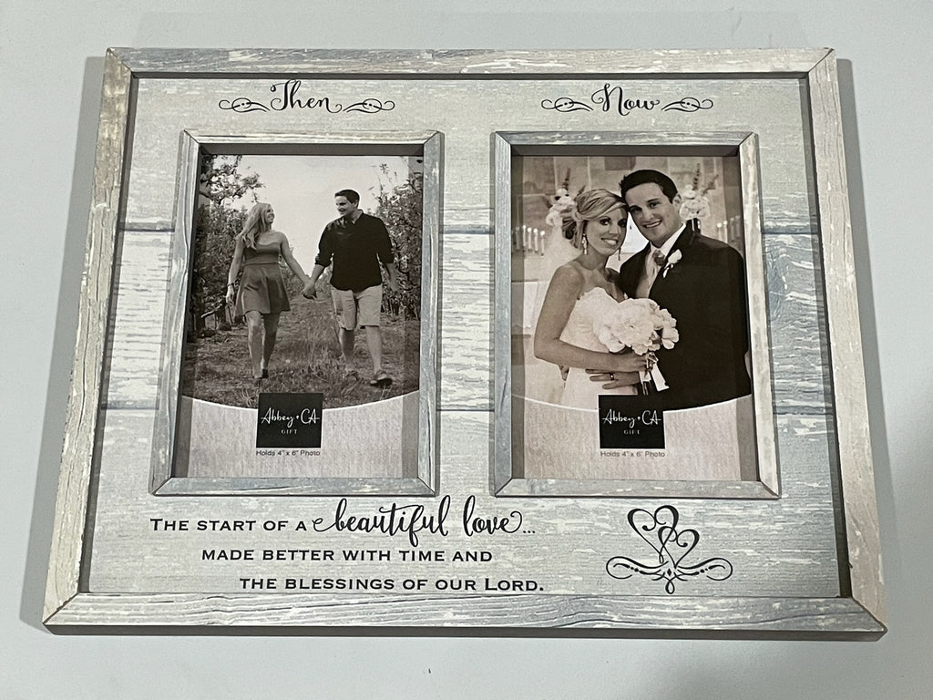 THEN AND NOW WEDDING/ANN FRAME