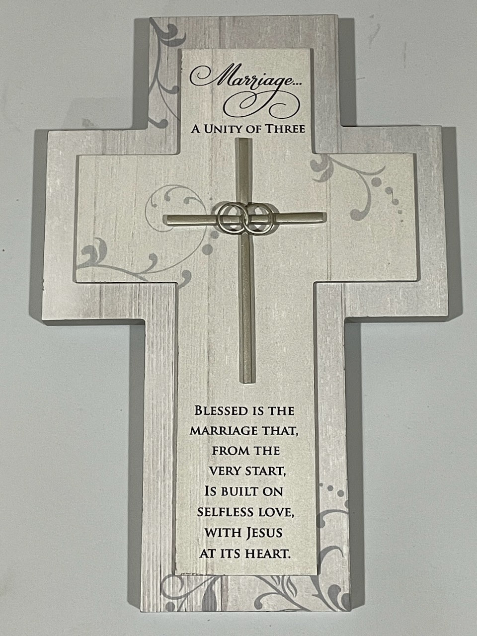 MARRIAGE UNITY OF 3 WALL CROSS