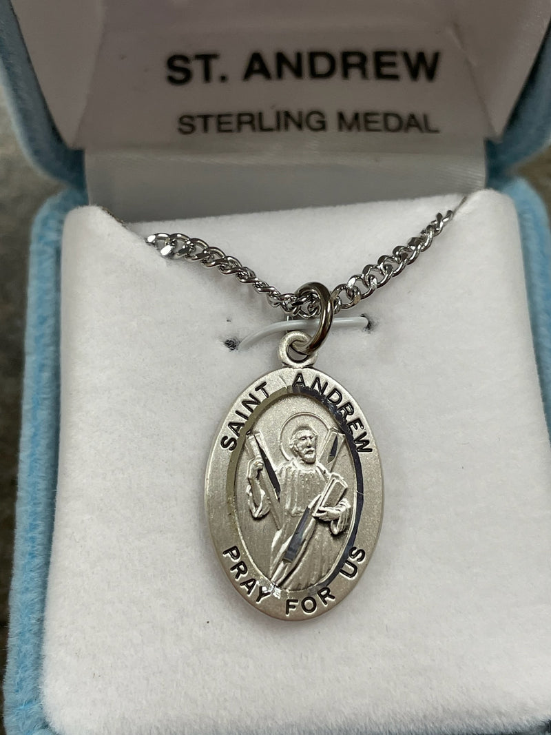 SS ST ANDREW 20" OVAL MEDAL