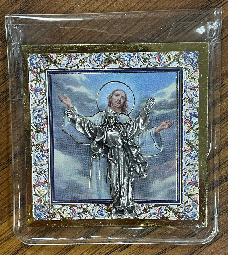 RISEN CHRIST POCKET STATUE