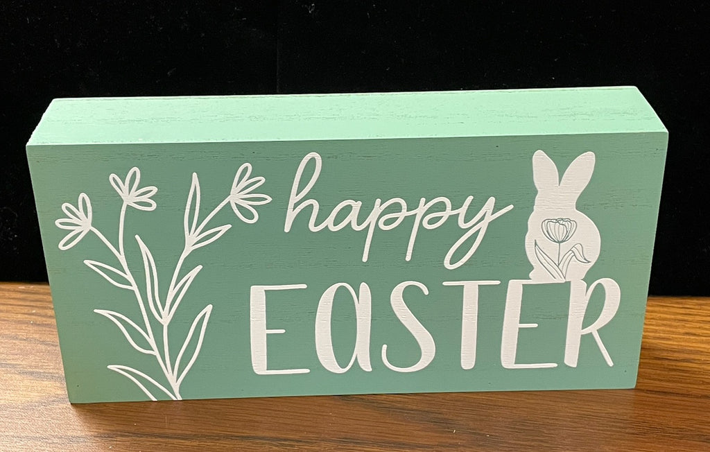LARGE EASTER BLOCK GREEN