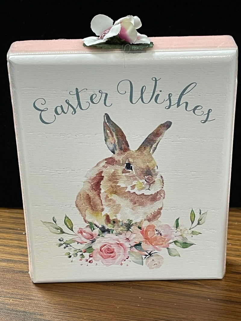 EASTER MESSAGE BLOCK WISHES