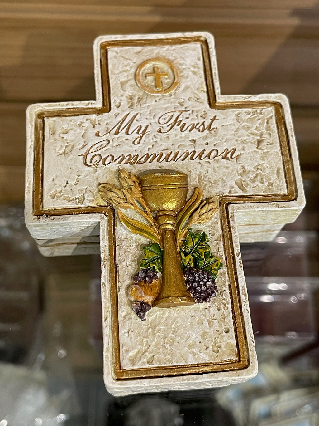 3.5" COMMUNION KEEPSAKE BOX