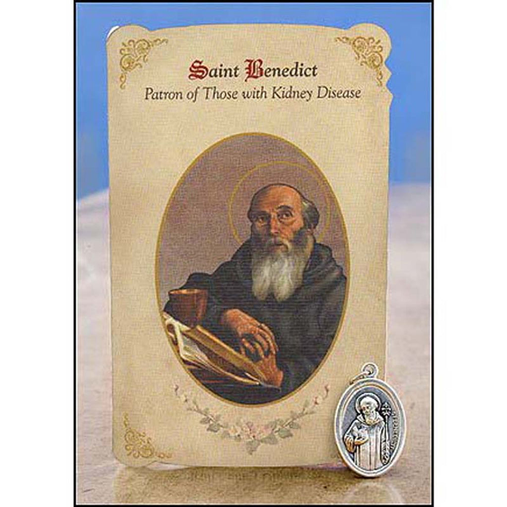 BENEDICT HEALING MEDAL & CARD