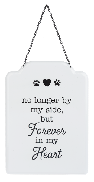 PET MEMORIAL SIGN NO LONGER BY