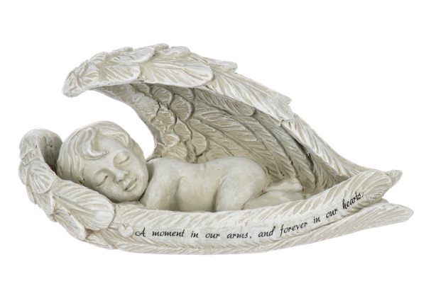 PARENT OF ANGEL MOMENT IN ARMS