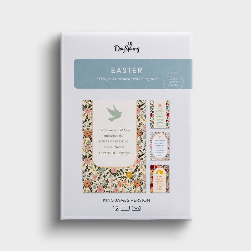 12CT EASTER BOXED CARDS