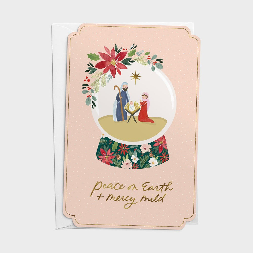18CT PEACE ON EARTH BOXED CARD
