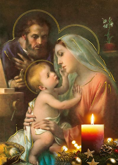 15CT MERRY CHRISTMAS BOXED