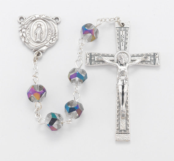 8MM ROUND FACETED VITRIOL ROS