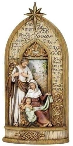 HOLY FAMILY W/ NAMES OF JESUS
