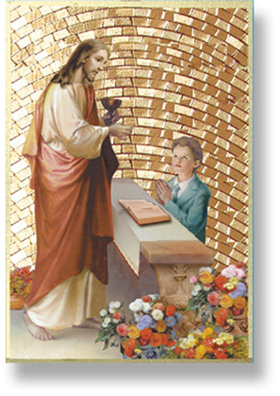 FIRST COMMUNION BOY MOSAIC