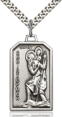 SS ST CHRISTOPHER OBLONG MEDAL