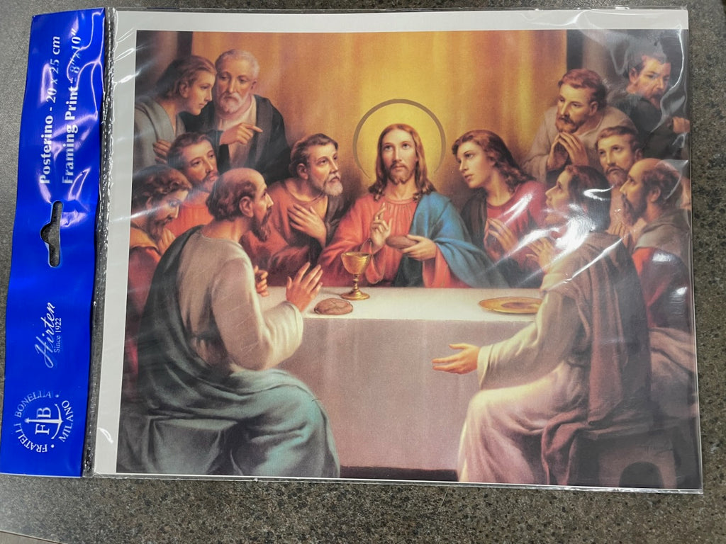 LAST SUPPER PRINT 8X10