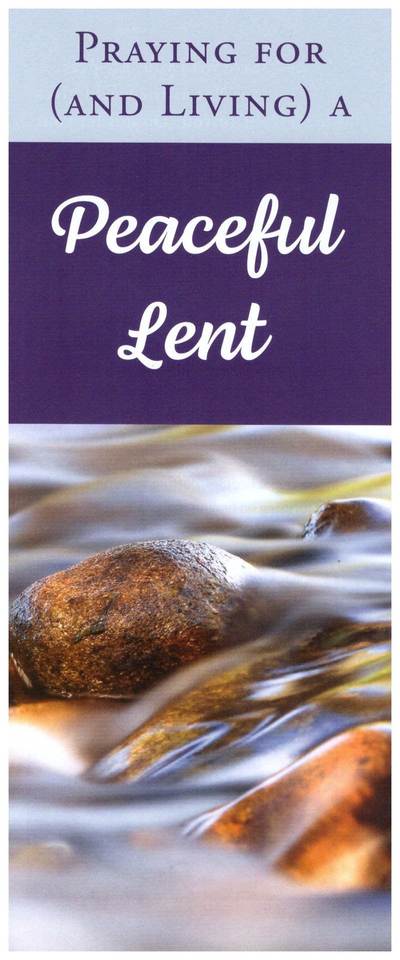 PEACEFUL LENT PAMPHLET