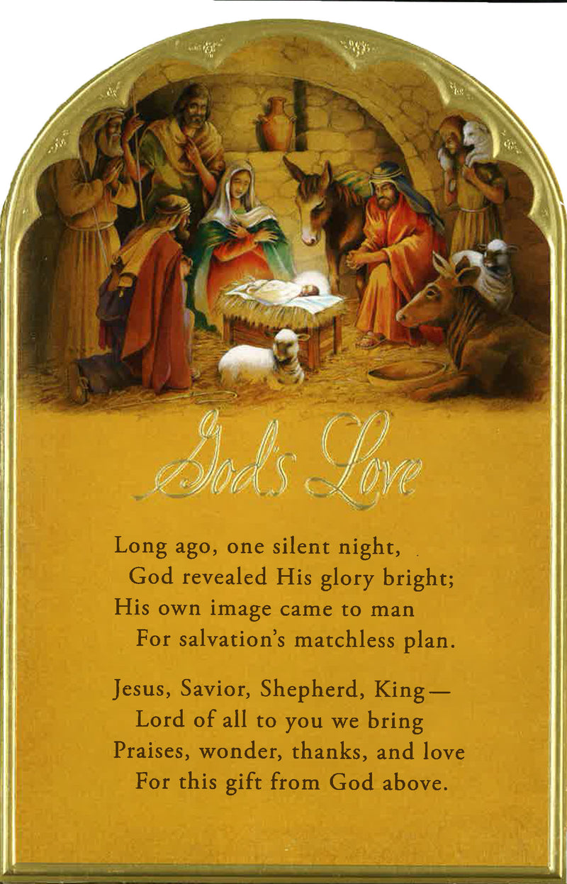 18CT GODS LOVE BOXED CARDS