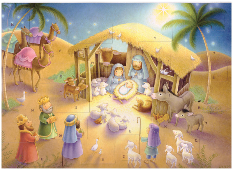 ADVENT CALENDAR JESUS IS BORN