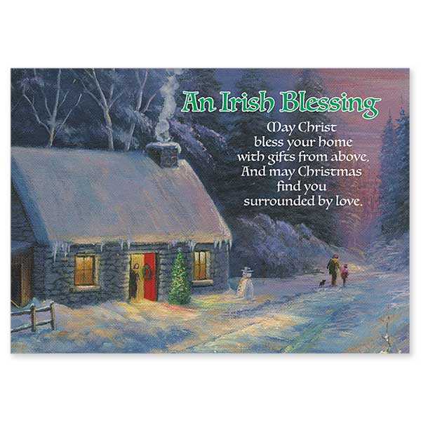 18CT AN IRISH BLESSING CHRSTMS