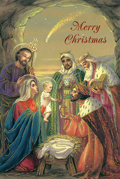 15 CT MERRY CHRISTMAS BOXED