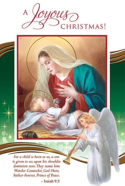 15 CT A JOYOUS CHRISTMAS BOXED