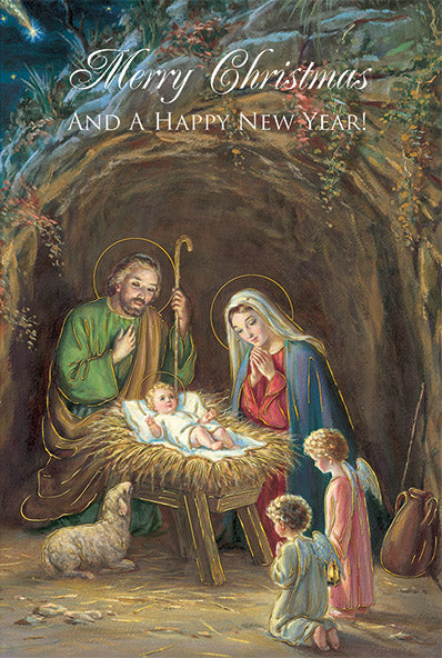 15 CT MERRY CHRISTMAS BOXED