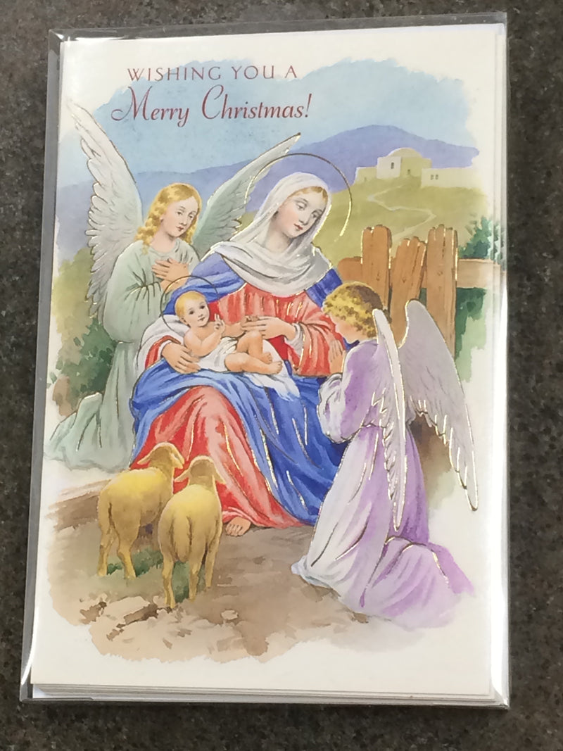 15CT WISHING YOU A MERRY BOXED