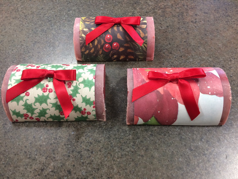 HANDMADE SOAP CHRISTMAS BAR
