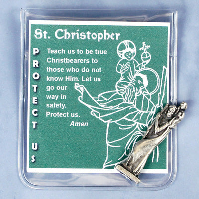 ST CHRISTOPHER MINI STATUE