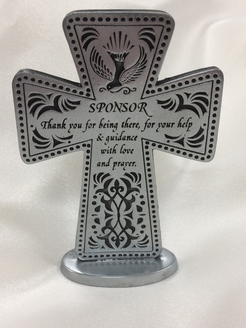 SPONSOR CROSS STANDING 3"