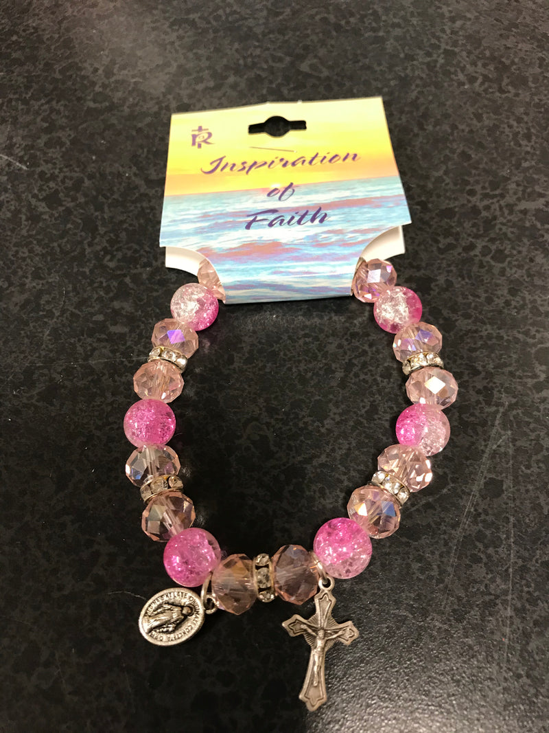 PINK STRETCH BRACELET
