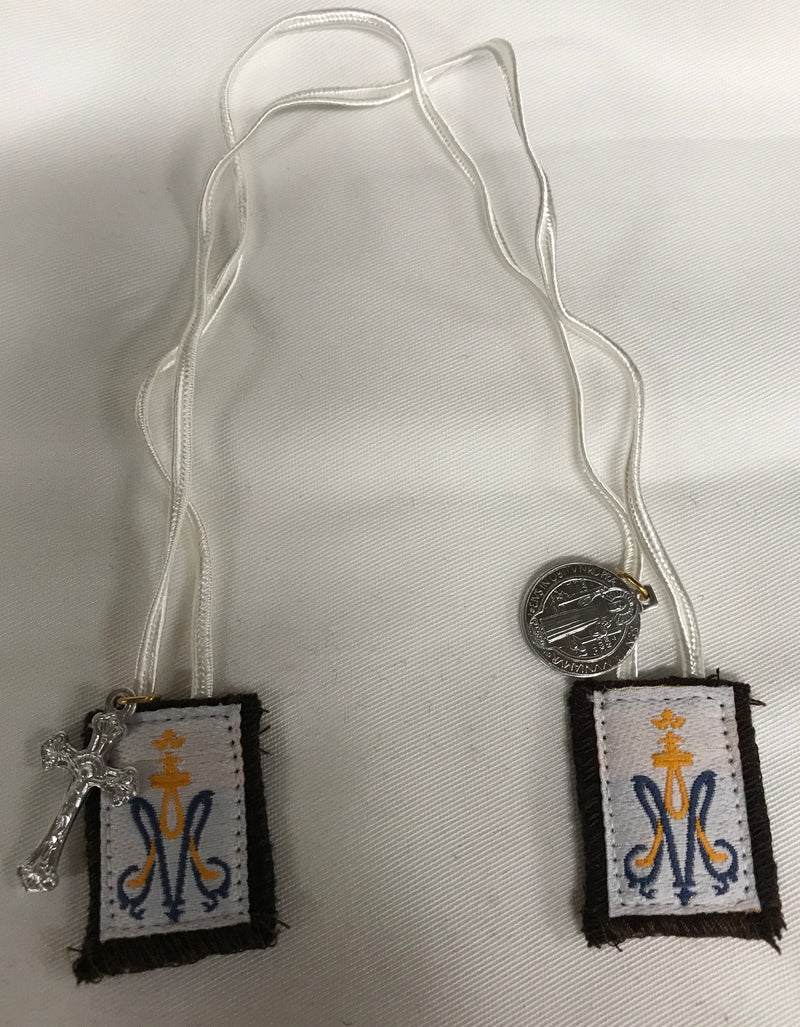 CHILDREN WHITE CORD SCAPULAR