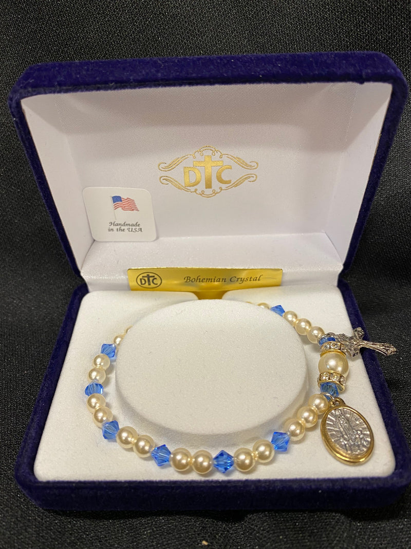 ROSARY BRACELET FATIMA STRETCH