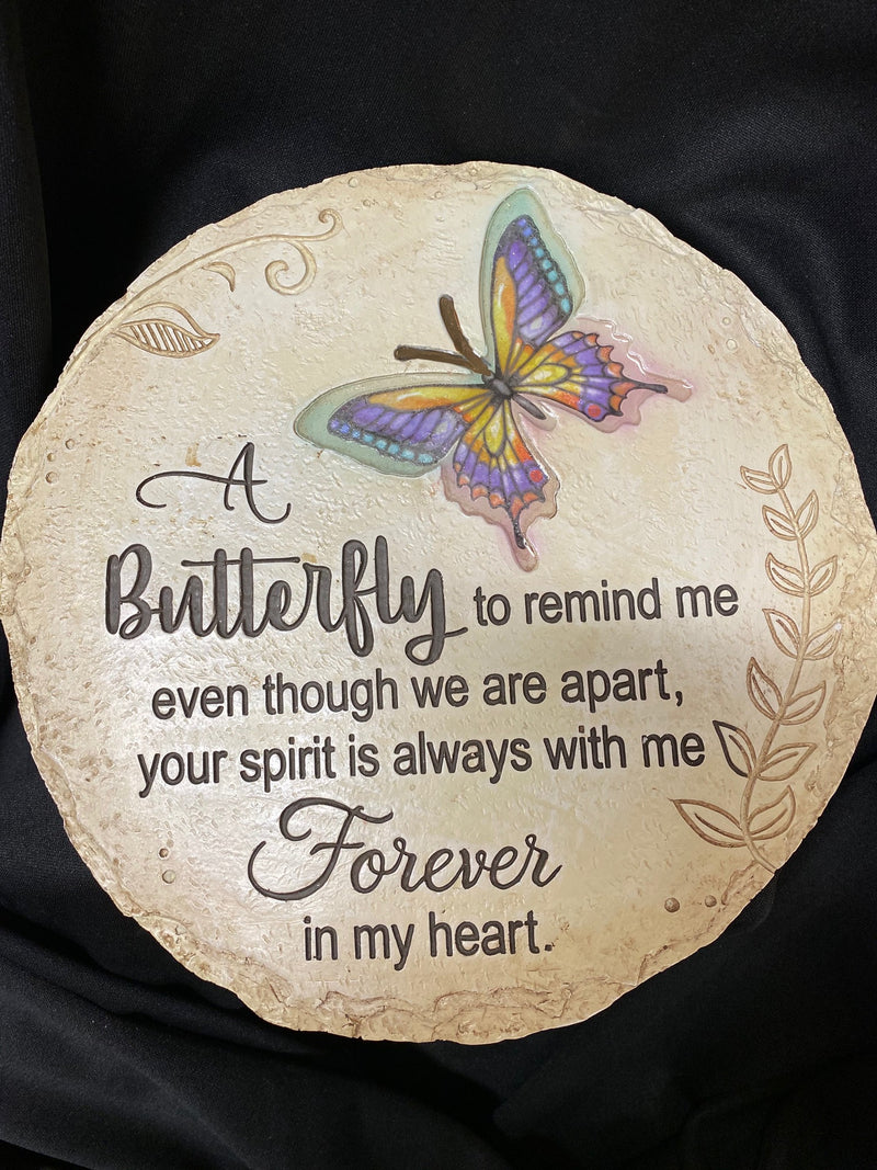 STEPPING STONE A BUTTERFLY TO