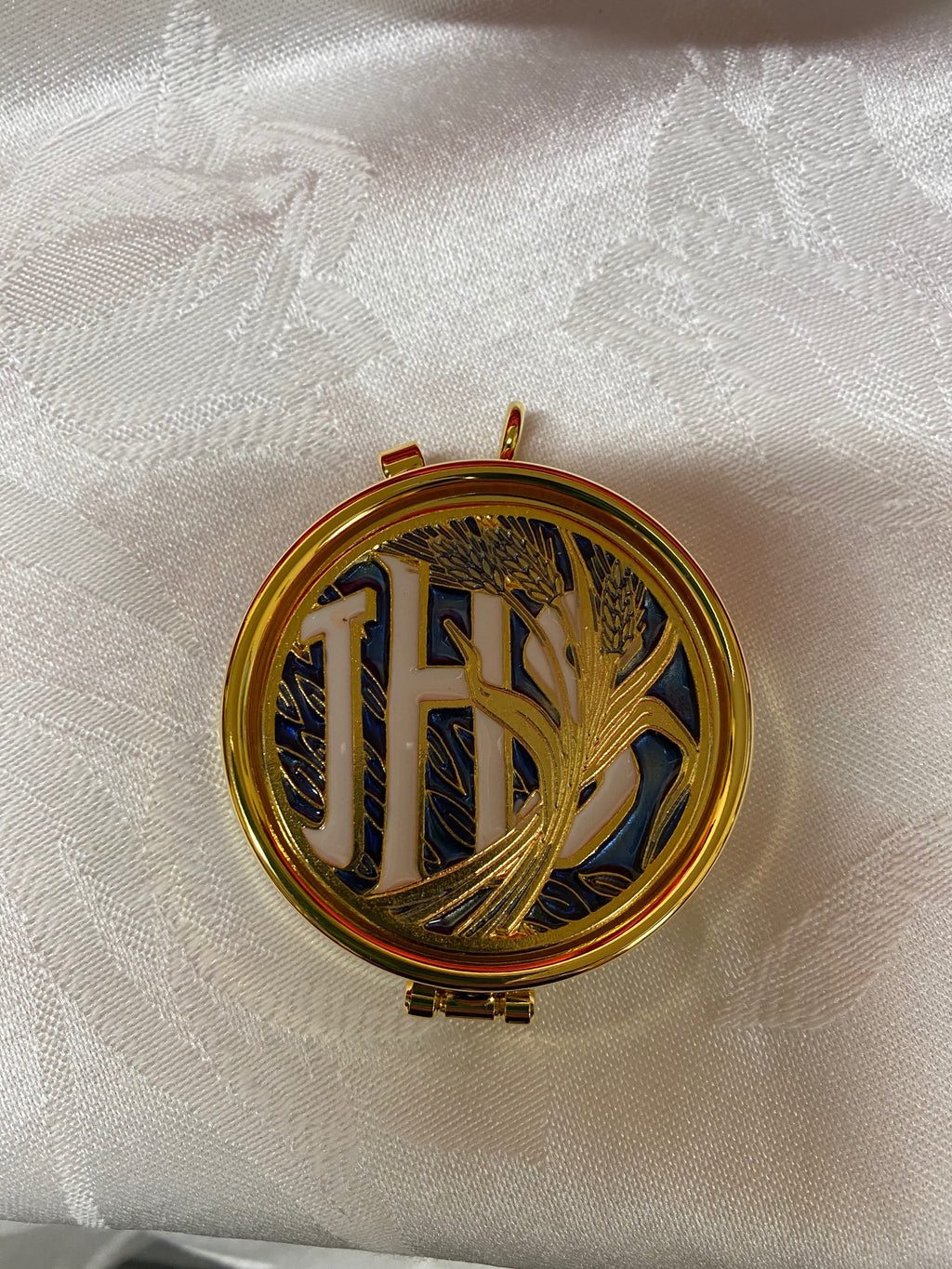 DARK BL ENAMEL PYX JHS