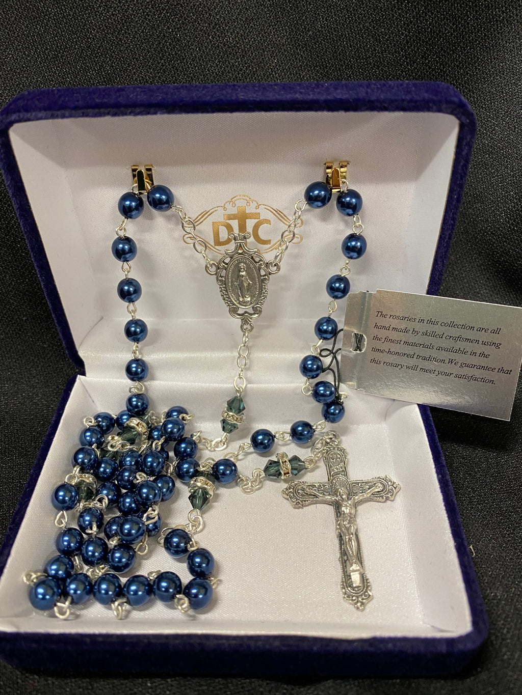 ROSARY PEARL MONTANA BLUE