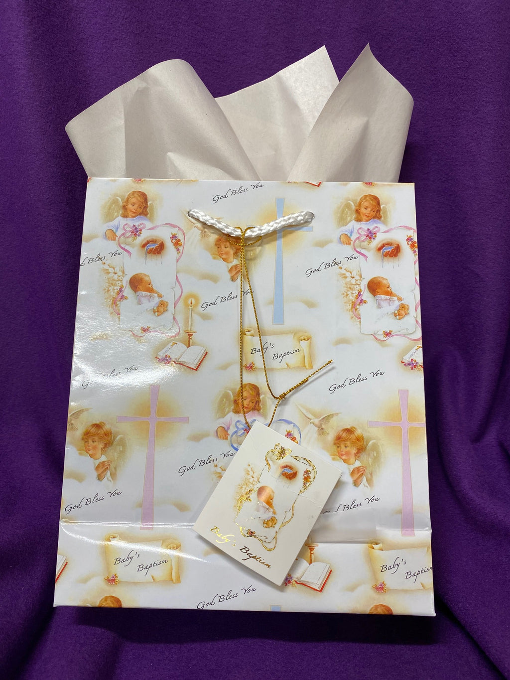 MED. BAPTISM GIFT BAG