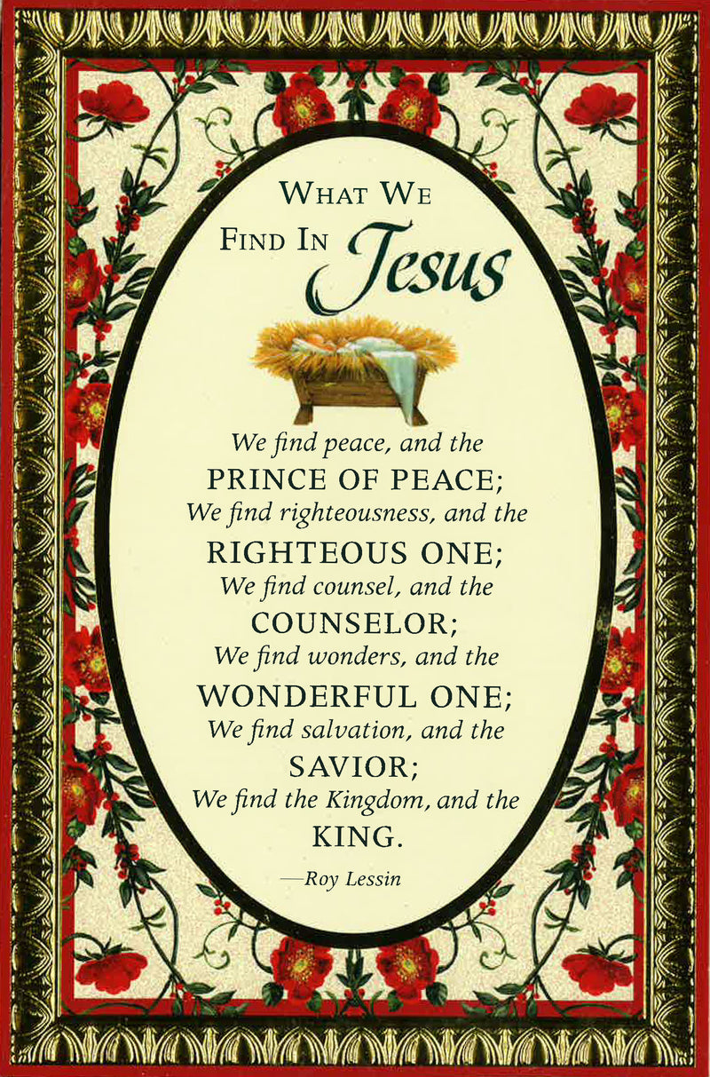 18CT WHAT WE FIND IN JESUS