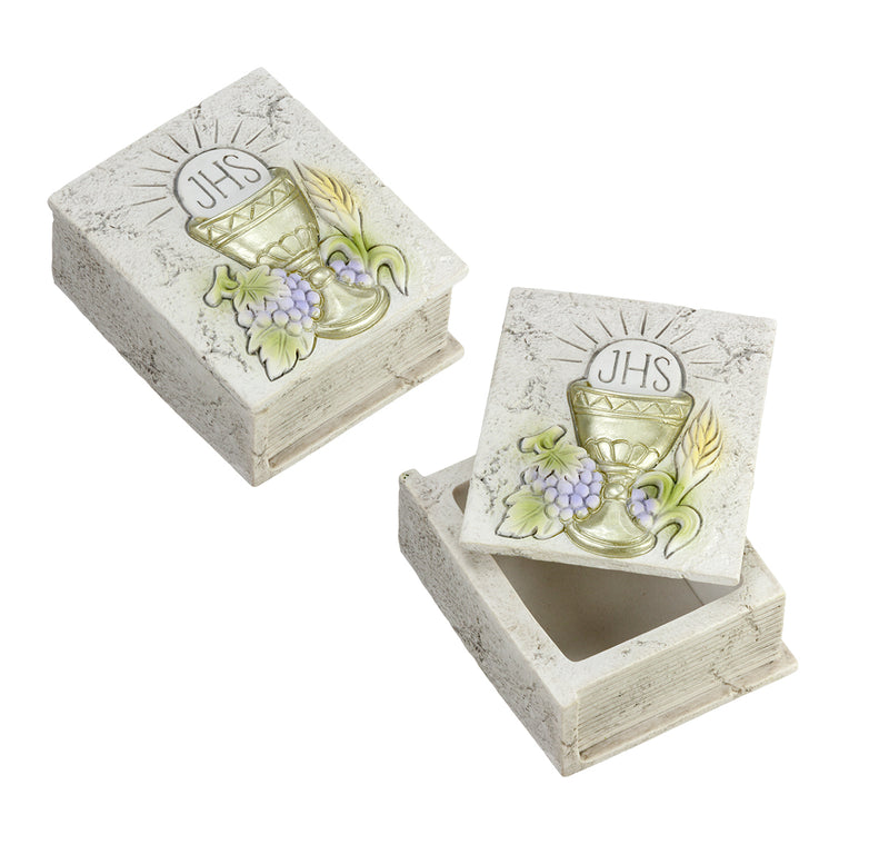 COMMUNION BIBLE KEEPSAKE BOX