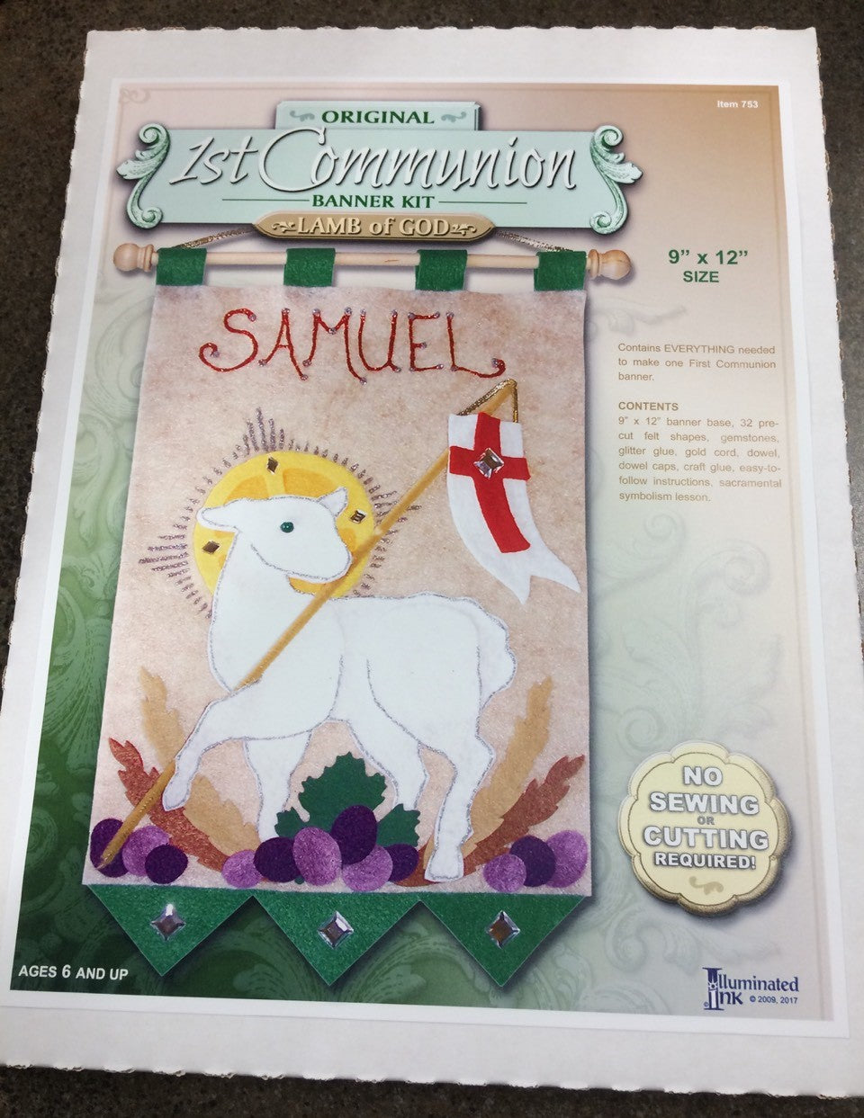 COMM BANNER KIT GREEN LAMB