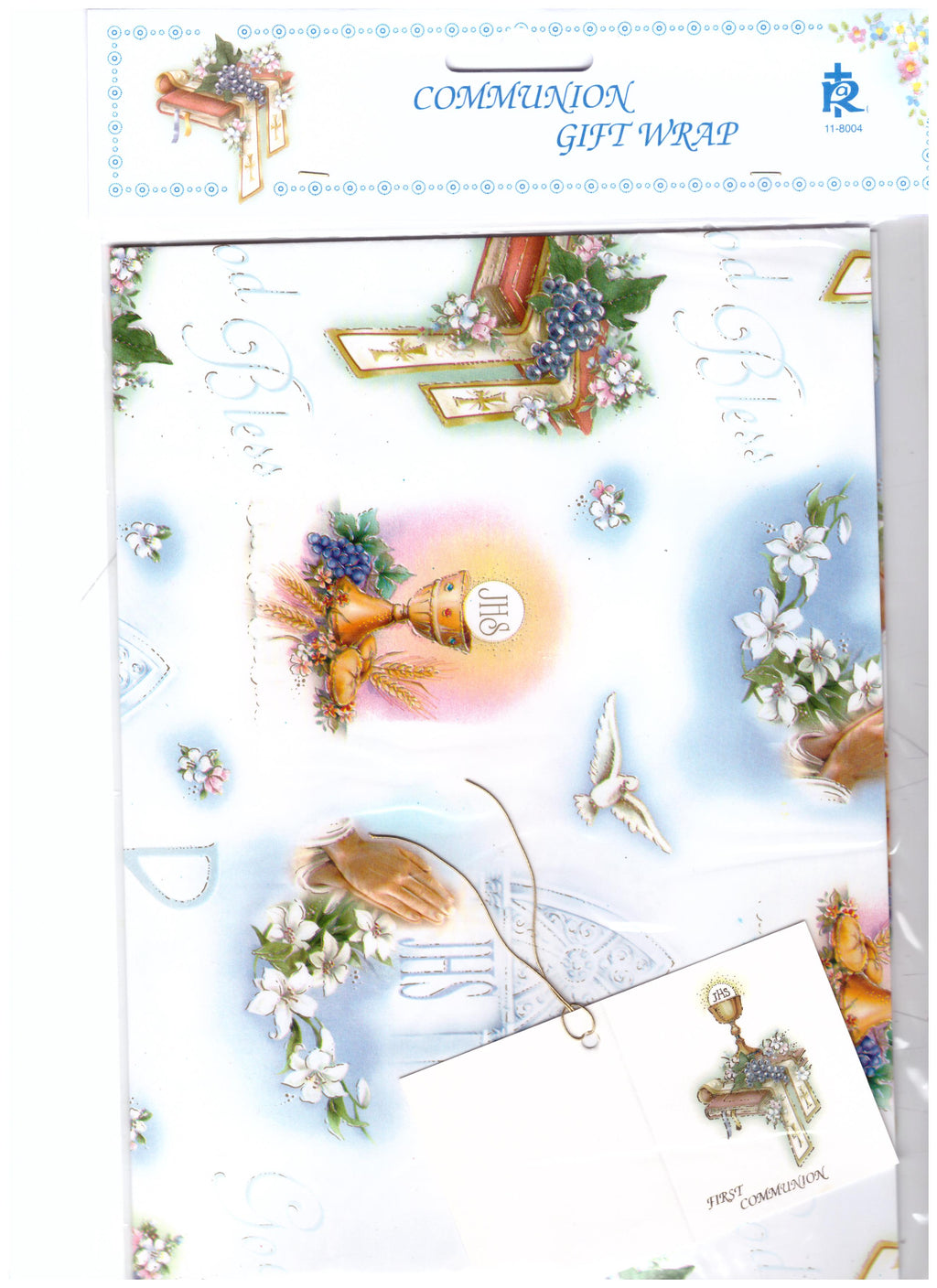 1ST COM WRAP PAPER W/CHALICES