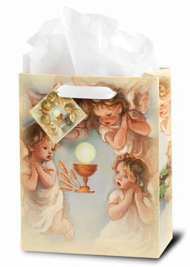 COMMUNION GIFT BAG ANGELS MED