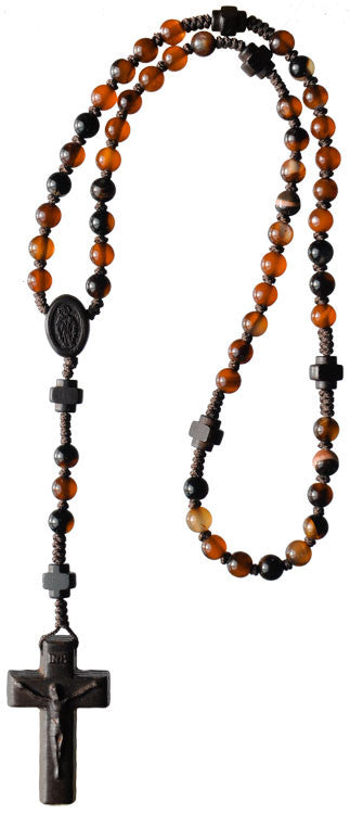 6MM AGATE GEMSTONE ROSARY