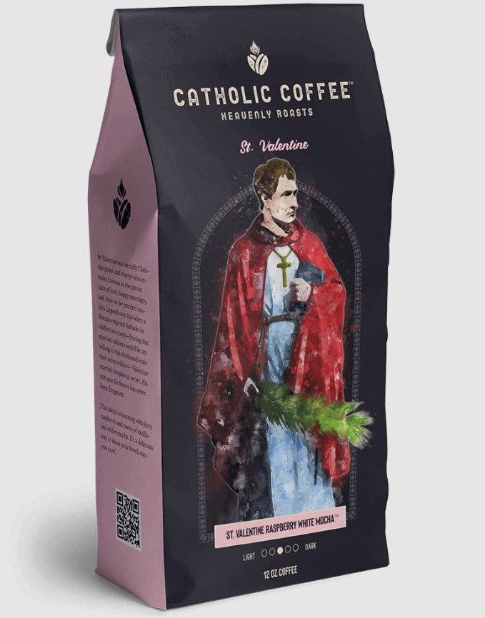 WB ST VALENTINE RASP WH MOCHA